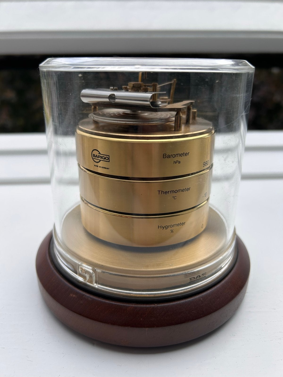 Barigo weerstation met DAF logo - Relatiegeschenk, Ophalen, Zo goed als nieuw, Weerstation