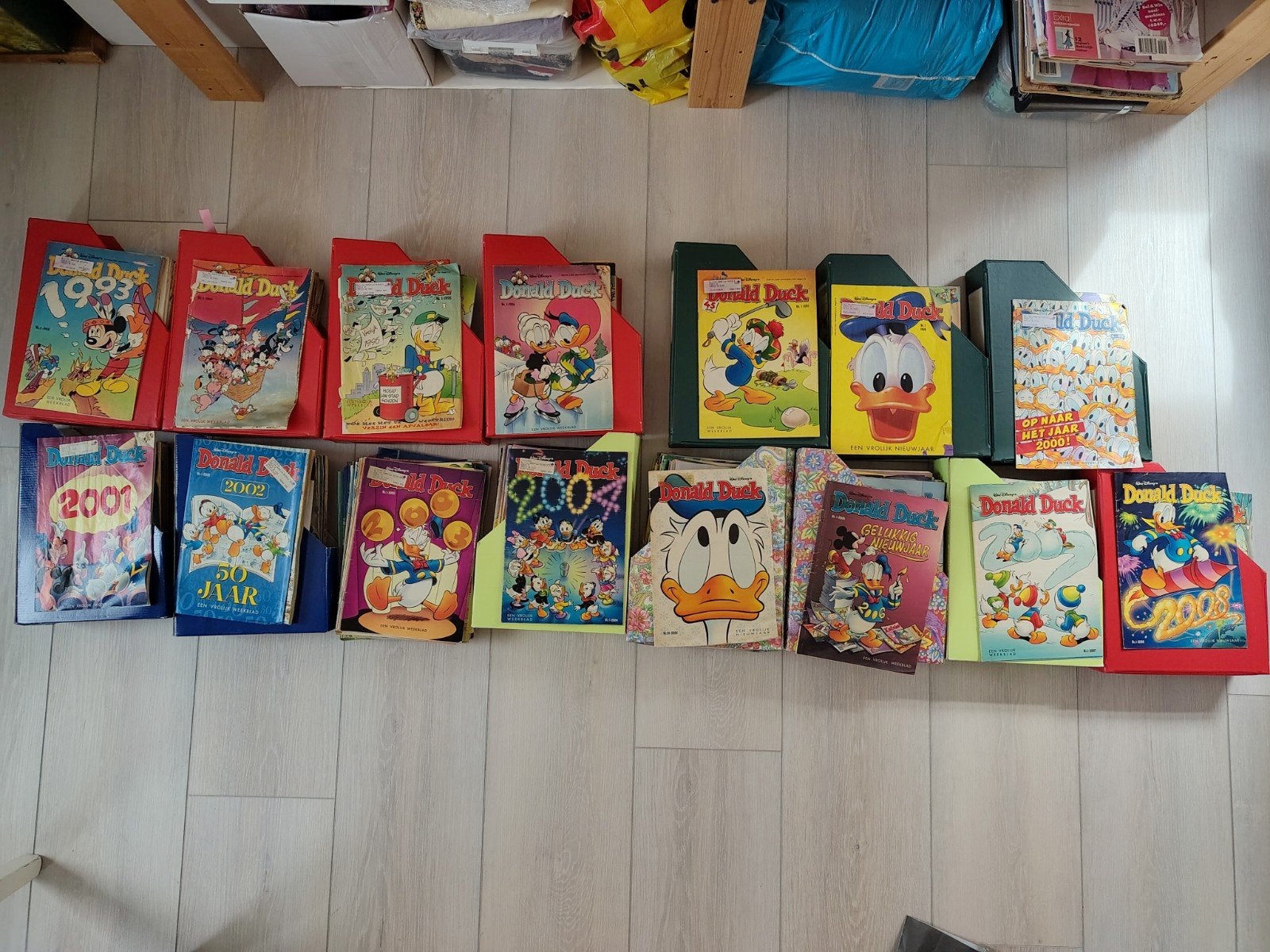 Donald Duck jaargangen, Ophalen, Gelezen