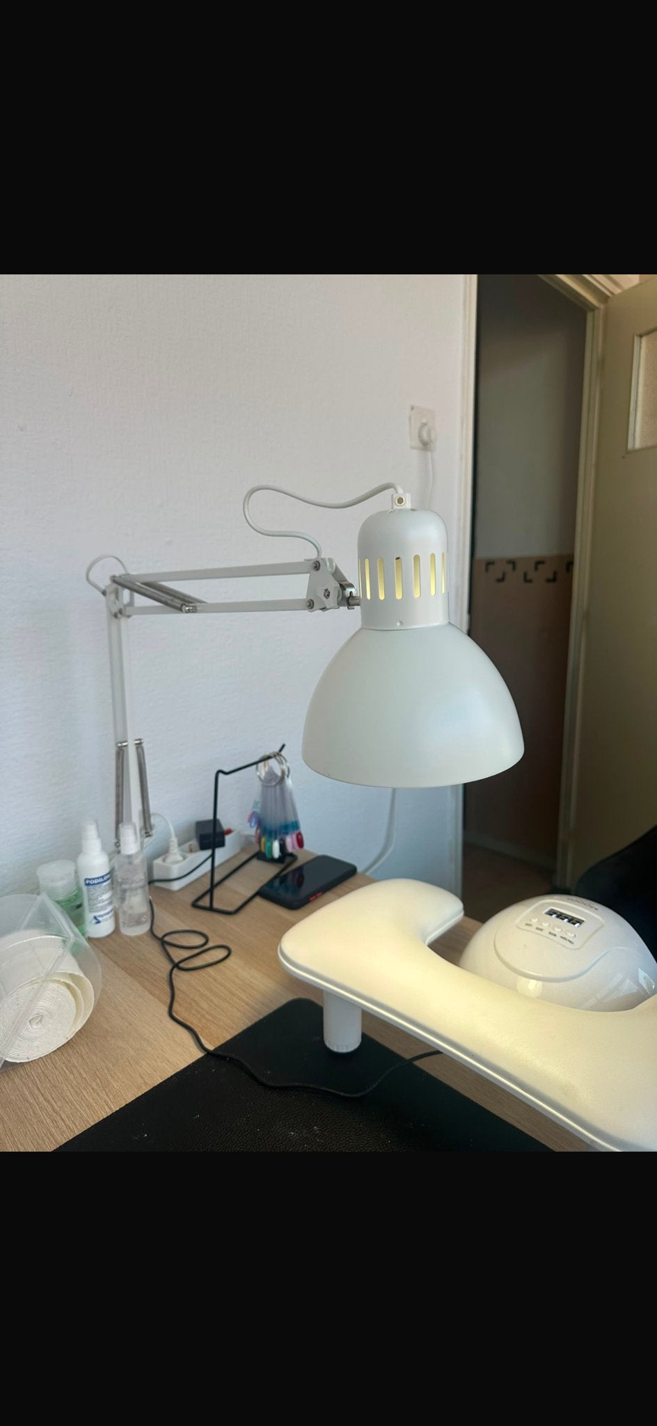 IKEA TERTIAL Bureaulamp - Wit, Verstelbaar, Bureaulamp, Verstelbaar, Nieuw, Wit