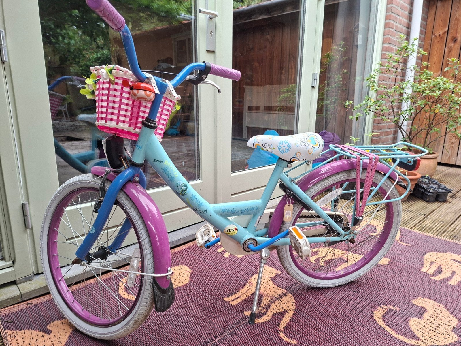 Meisjesfiets 20 inch te koop., Fietsen en Brommers, Fietsen | Kinderfietsjes, Ophalen of Verzenden, Gebruikt, 20 inch of meer