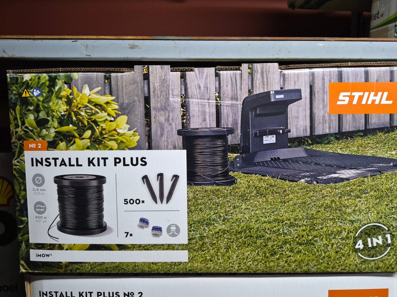 stihl installatie kit no 2, Tuin en Terras, Gras en Kunstgras, Ophalen of Verzenden, Nieuw, 20 m² of meer