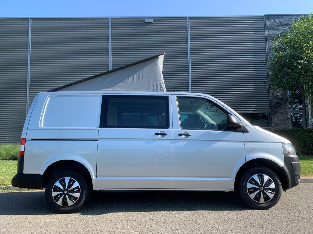 Volkswagen T5 Camper 2015 Hefdak – Professionele ombouw, Caravans en Kamperen, Luifel, Volkswagen, Tot en met 2, Particulier