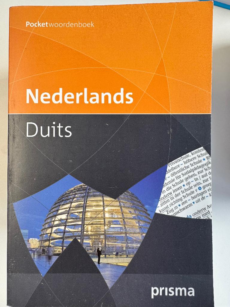 Prisma woordenboek NL-Duits, Boeken, Woordenboeken, Duits, Prisma of Spectrum, Prisma, Ophalen of Verzenden