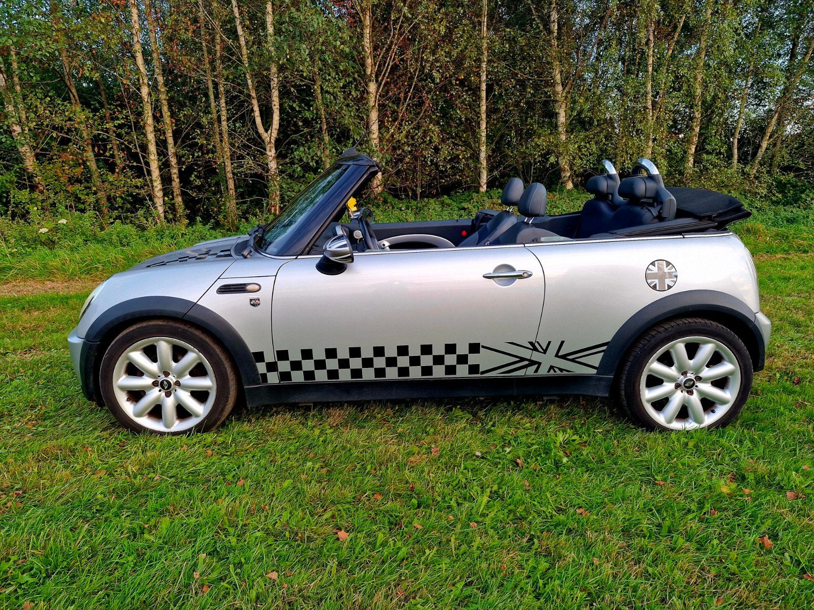 Mini 1.6 16V Cooper Cabrio 2007 Grijs, Auto's, Mini, Particulier, Benzine, E, Cabriolet, Handgeschakeld, Geïmporteerd, Zilver of Grijs