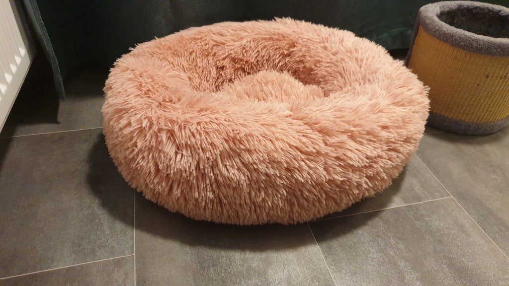 Donut mand, radiator manden, en accessoires, Dieren en Toebehoren, Ophalen, Zo goed als nieuw, Pluche