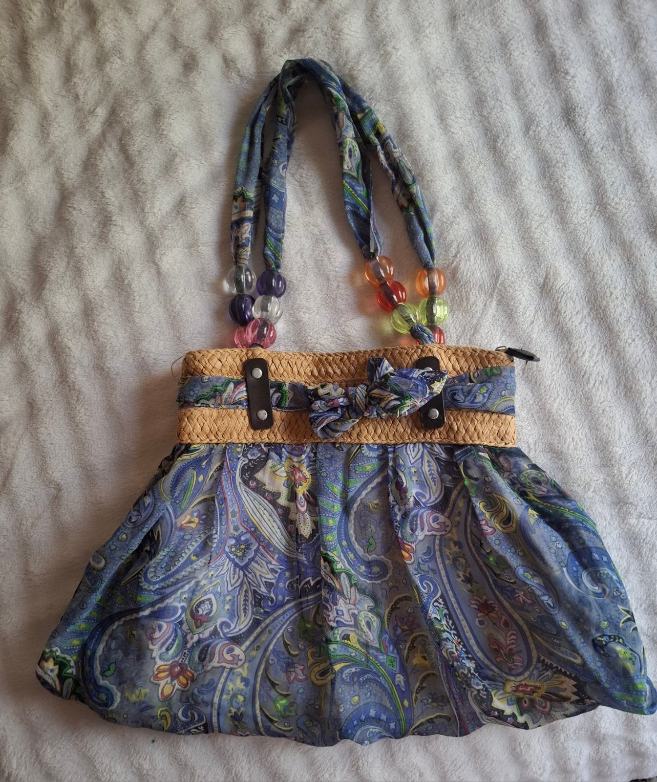 Leuke Boho Style Strand/Boodschappentas, Ophalen of Verzenden