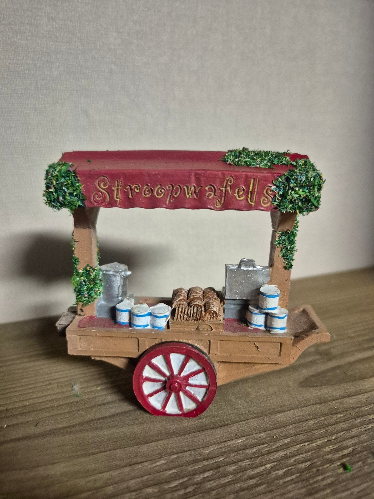 kerstdorp stroopwafels kraam kersthuisjes, Diversen, Ophalen of Verzenden