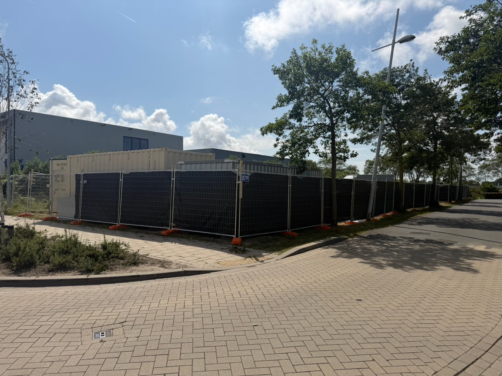 Bouwhekken Nieuw en Zgan, Tuin en Terras, Tuinhekken en Hekwerk, Ophalen, Zo goed als nieuw, IJzer