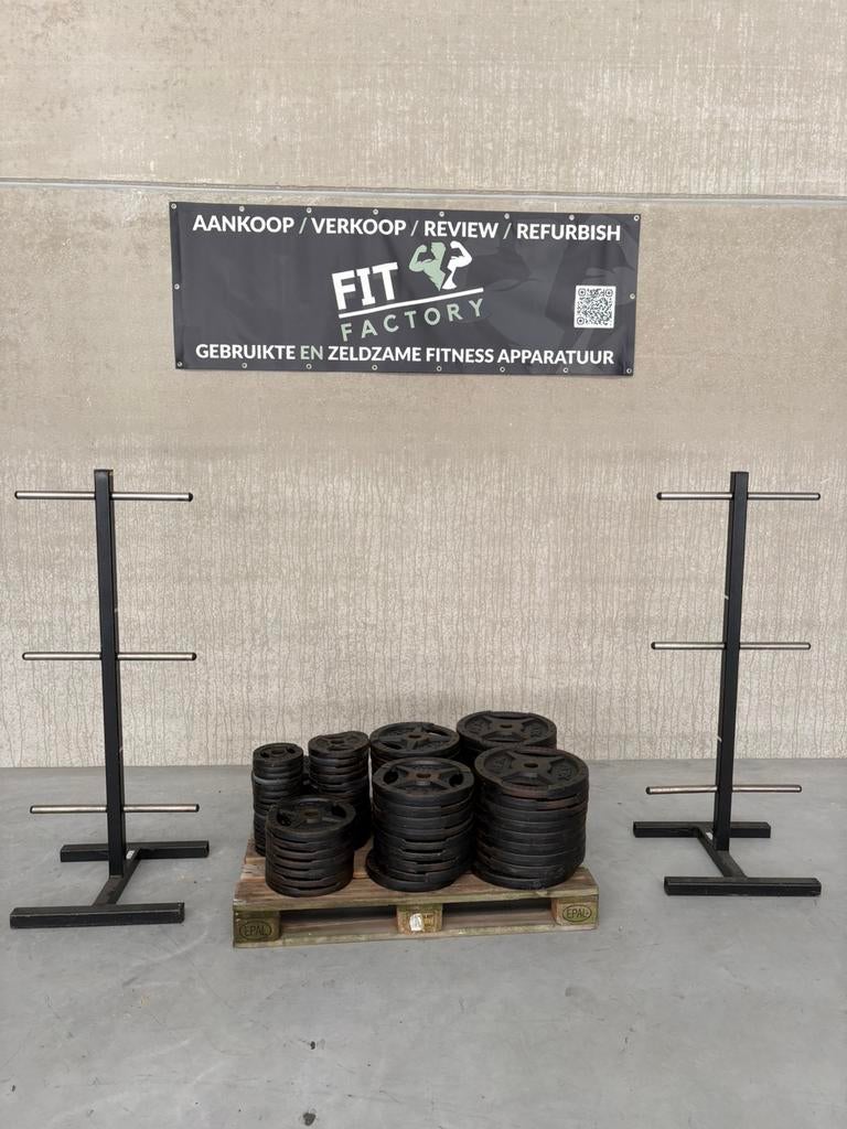 870kg ATX schijven + 2x plate tree, Ophalen of Verzenden, Zo goed als nieuw