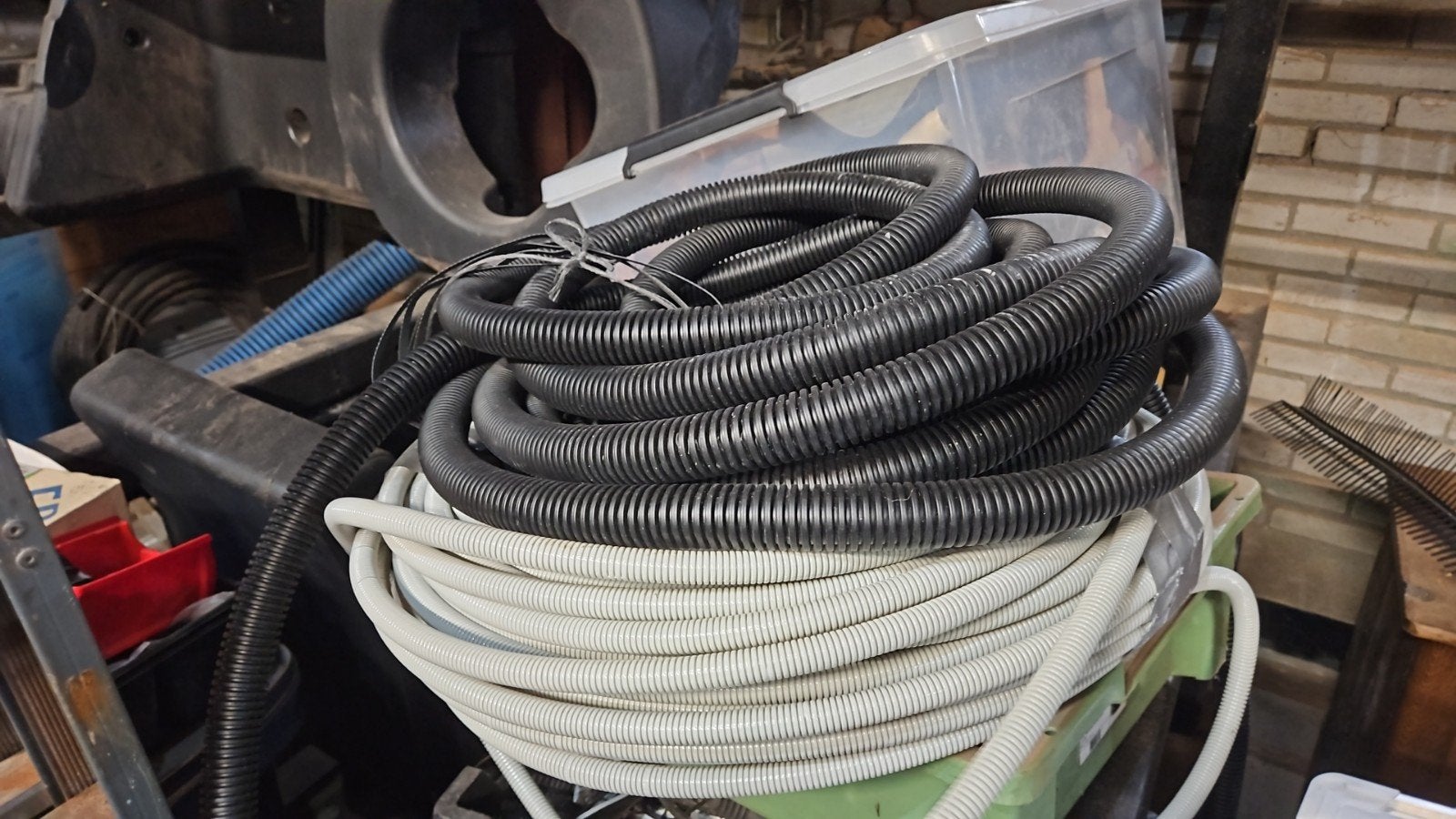 2 rollen flexibele slang, Ophalen of Verzenden, Nieuw, Kabel of Snoer