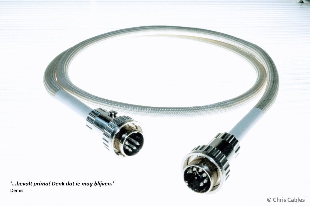 'NAIC’ DIN interlink voor Naim, Chord, Quad van Chris Cables, Verzenden, Nieuw, 3451HB/44, Interlink-kabel