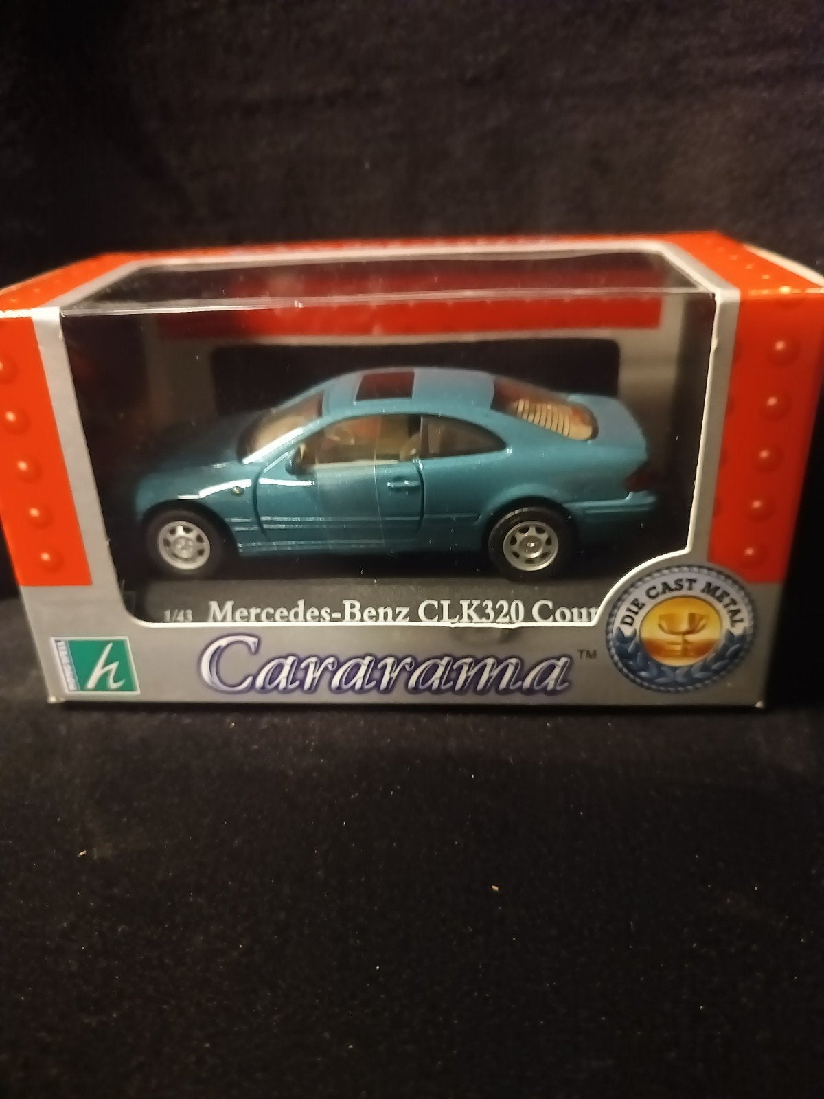 Cararama Mercedes-Benz CLK320 Coupé modelauto 1:43, Hobby en Vrije tijd, Modelauto's | 1:43, Ophalen of Verzenden, Nieuw, Auto