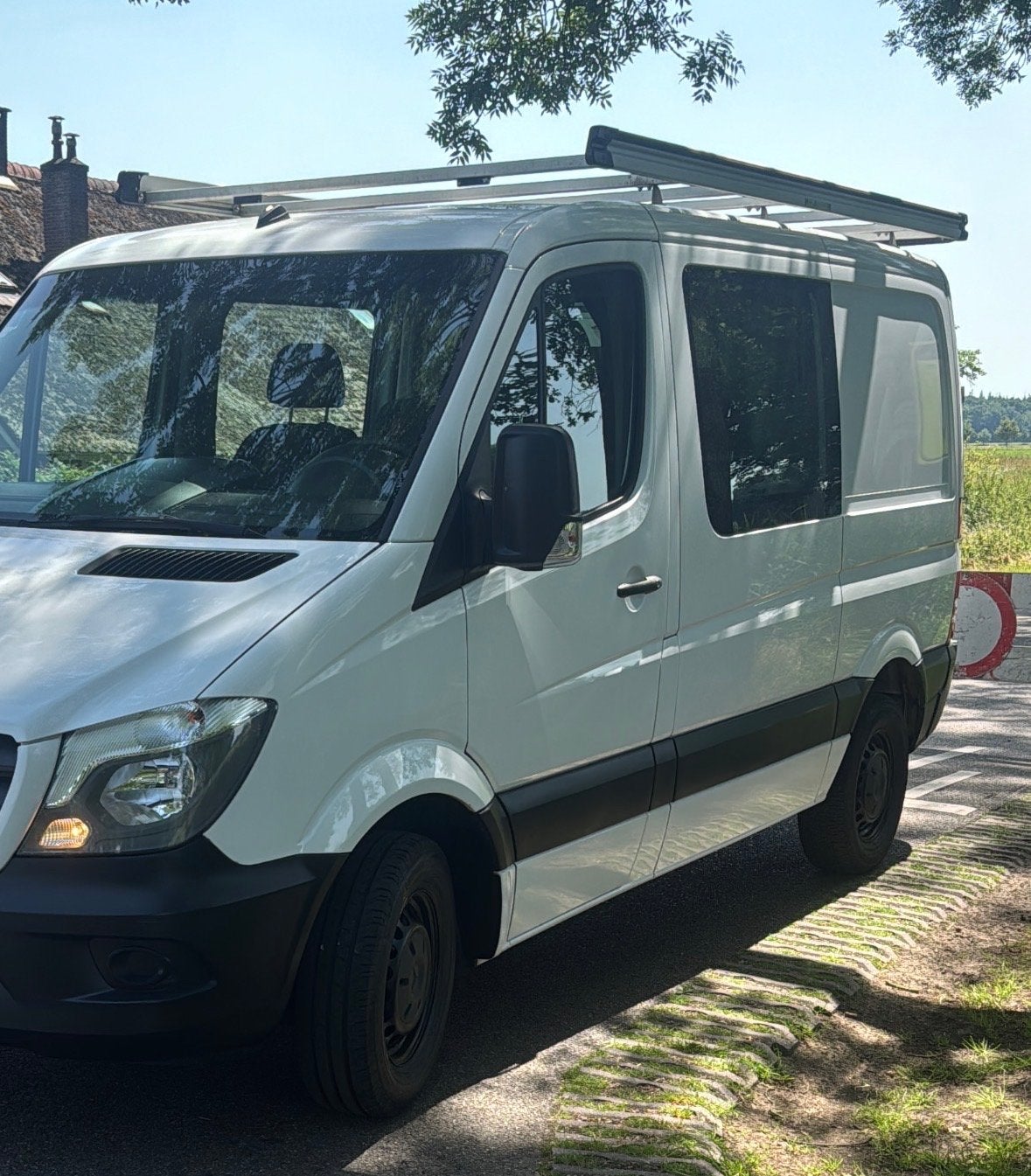 Aluminium imperiaal voor l1h1 Mercedes Sprinter / VW Crafter, Ophalen, Gebruikt