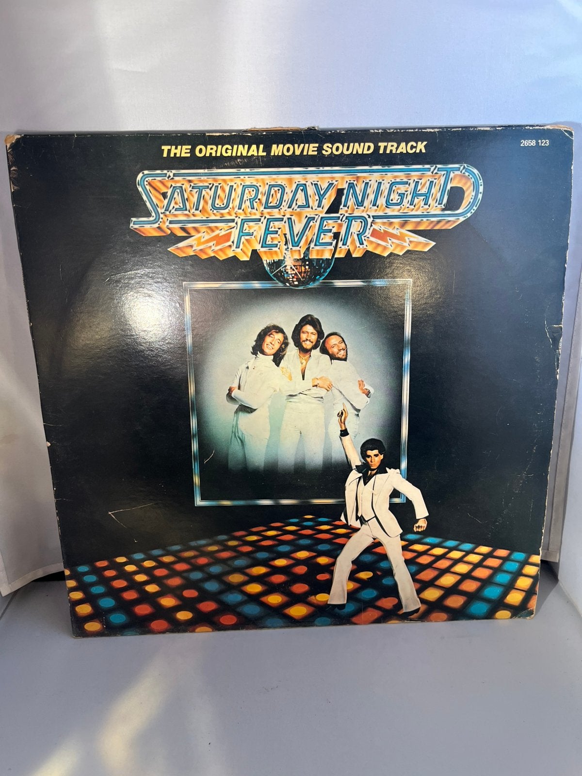Saturday Night Fever Soundtrack Dubbel-LP (1977), Gebruikt, Ophalen of Verzenden, 12 inch, Dubbel-LP