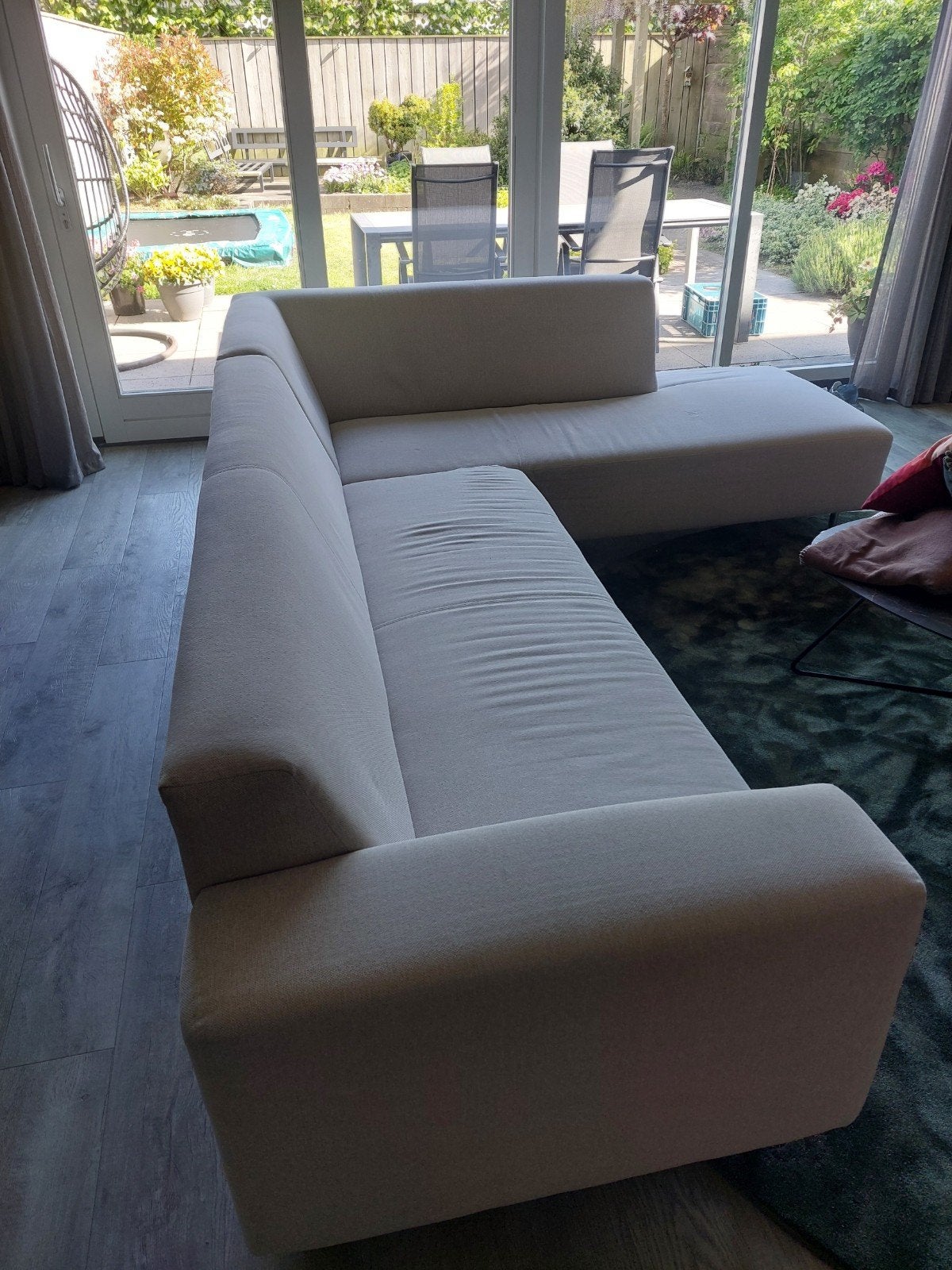 Hoekbank Aim Goossens - Strak design, comfortabel, Ophalen, Gebruikt, Hoekbank, Vierpersoons of meer