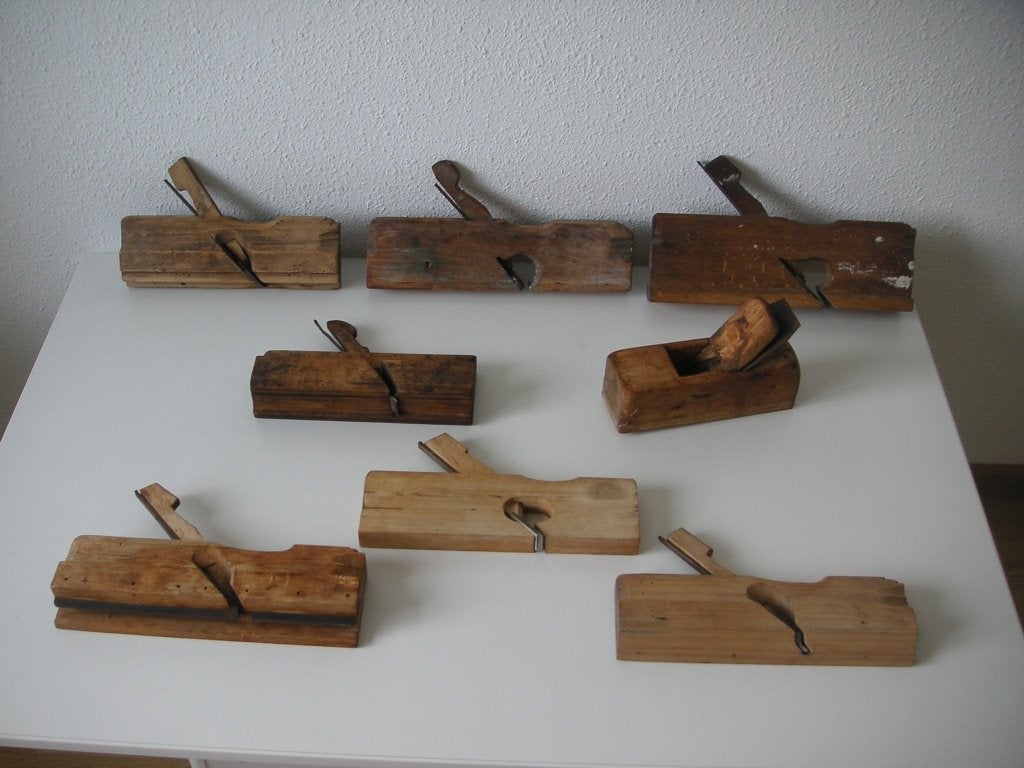 8 Oude Schaven, Antiek en Kunst, Antiek | Gereedschap en Instrumenten, Ophalen