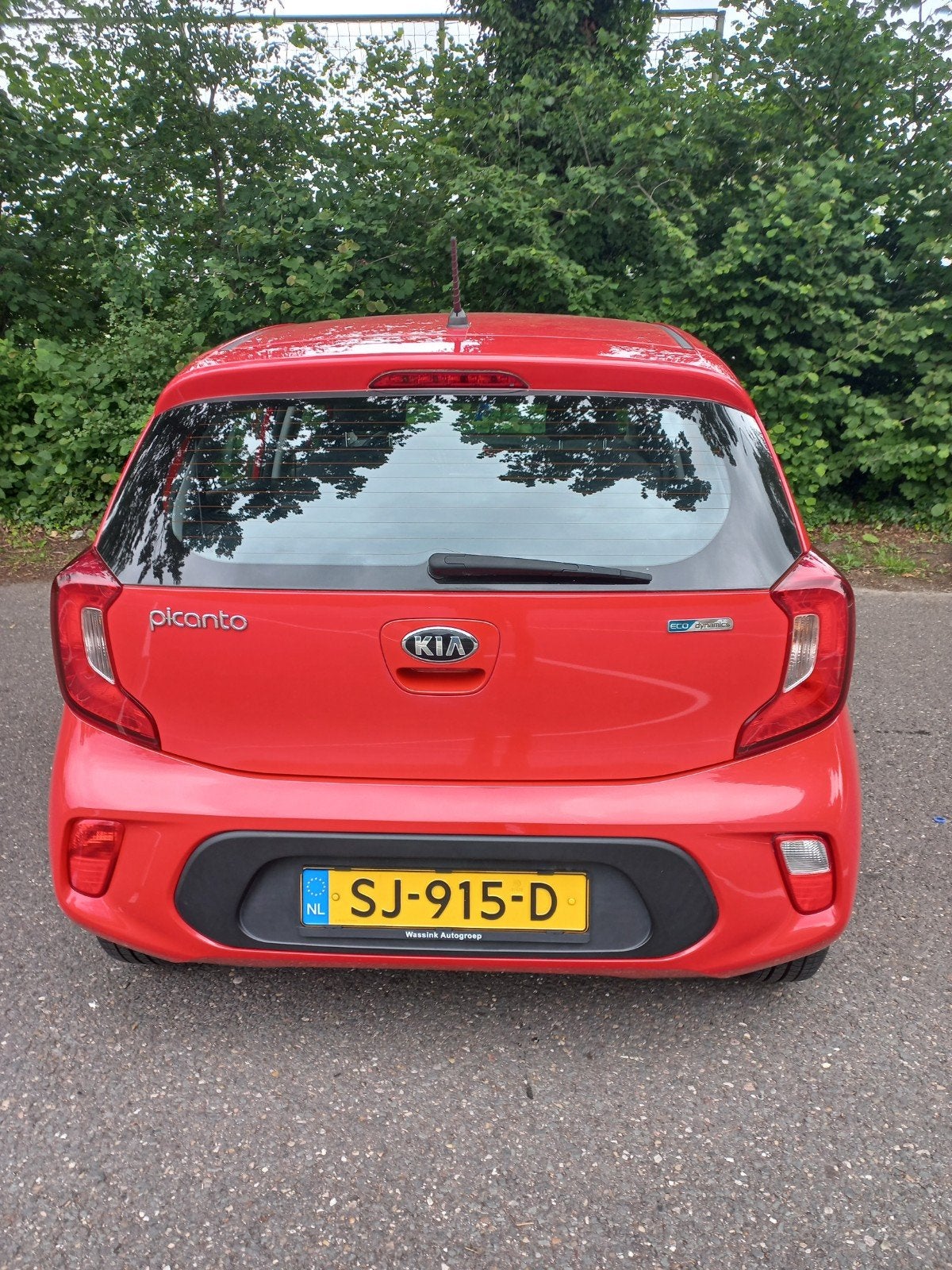 Kia Picanto 1.0 Cvvt 67pk 5-zits 2018 Rood, Auto's, Kia, Particulier, Picanto, Benzine, B, Hatchback, Handgeschakeld, Origineel Nederlands