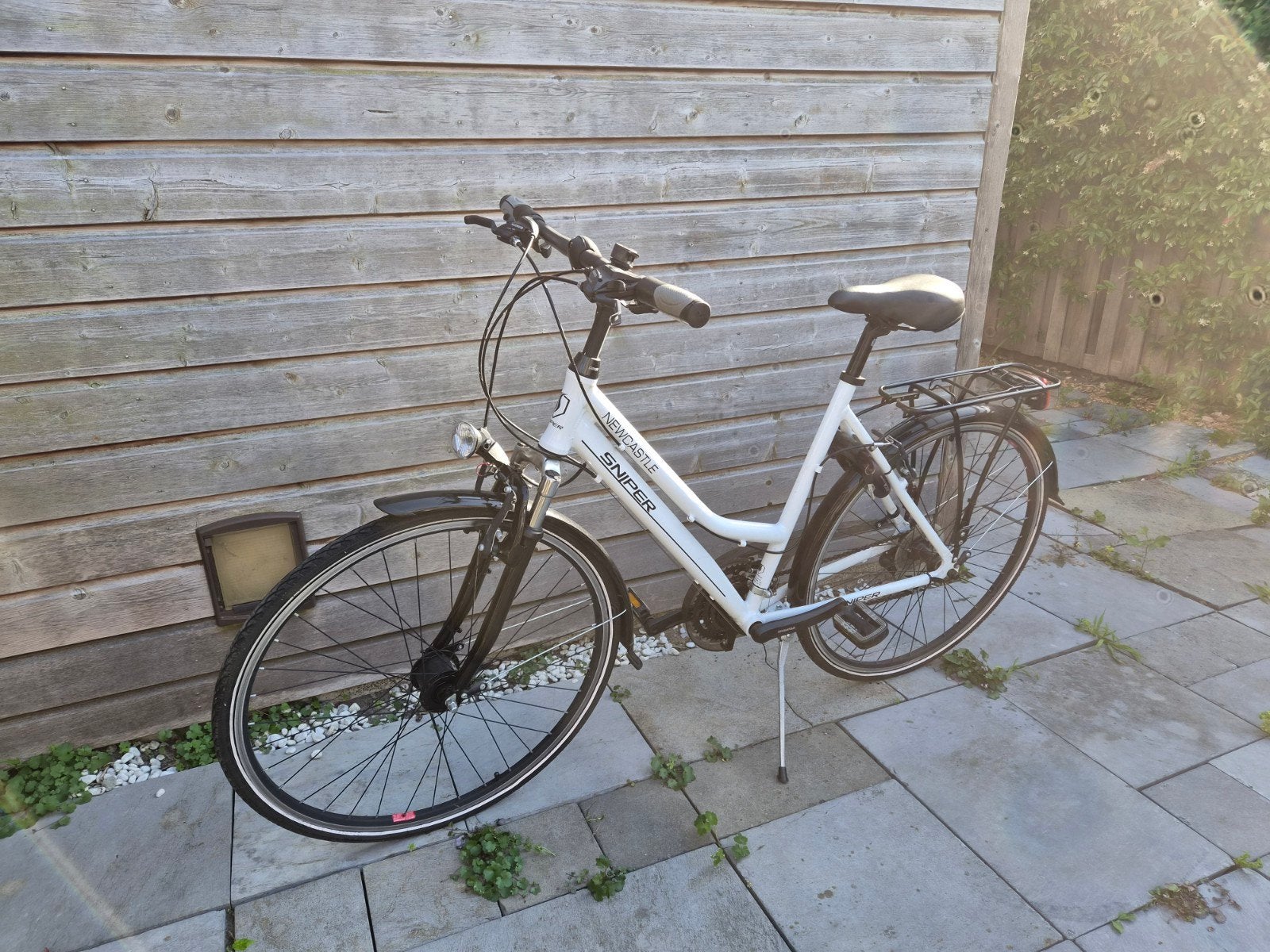 Damesfiets Newcastle Sniper fiets bicycle, Overige merken, Velgrem, Versnellingen, Ophalen of Verzenden