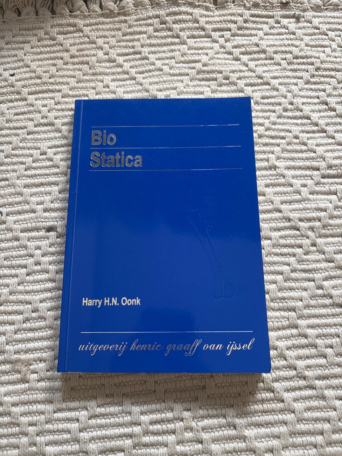 Bio Statica - Harry H.N. Oonk - Studieboek, Ophalen of Verzenden, Beta, Zo goed als nieuw, HBO
