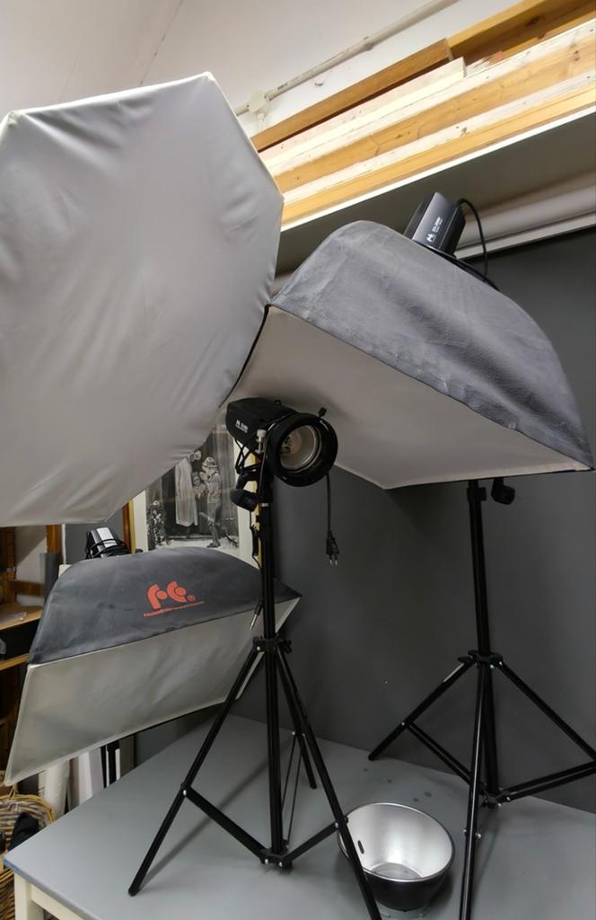 Flits unit set van  4 stuks voor weinig., Audio, Tv en Foto, Fotografie | Fotostudio en Toebehoren, Ophalen of Verzenden, Overige typen