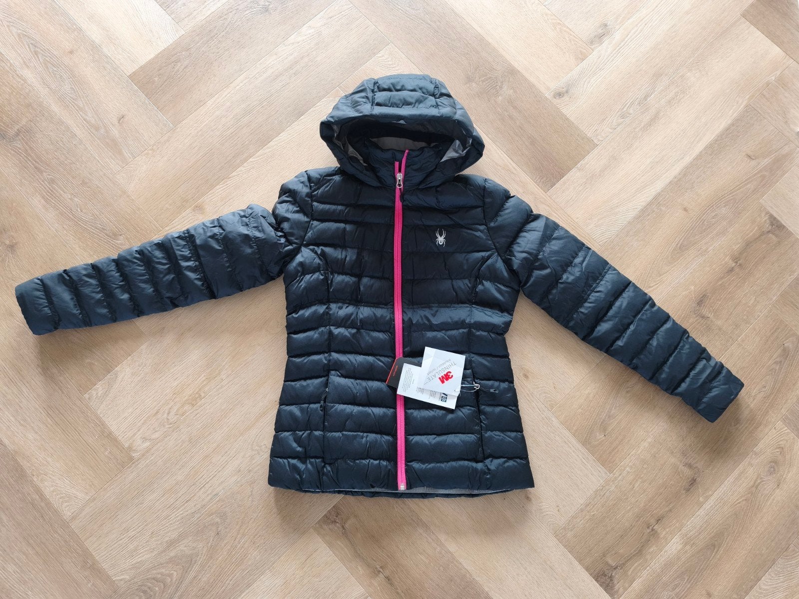 Nieuwe Spyder dames jas, maat S, zwart/donkerblauw, Zwart, Nieuw, Spyder, Ophalen of Verzenden