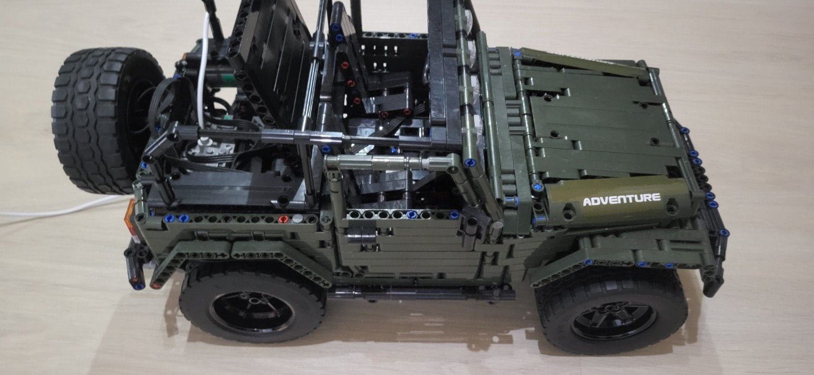 Technic Jeep Wrangler Rubicon - Groen, Ophalen of Verzenden, Zo goed als nieuw, Overige merken