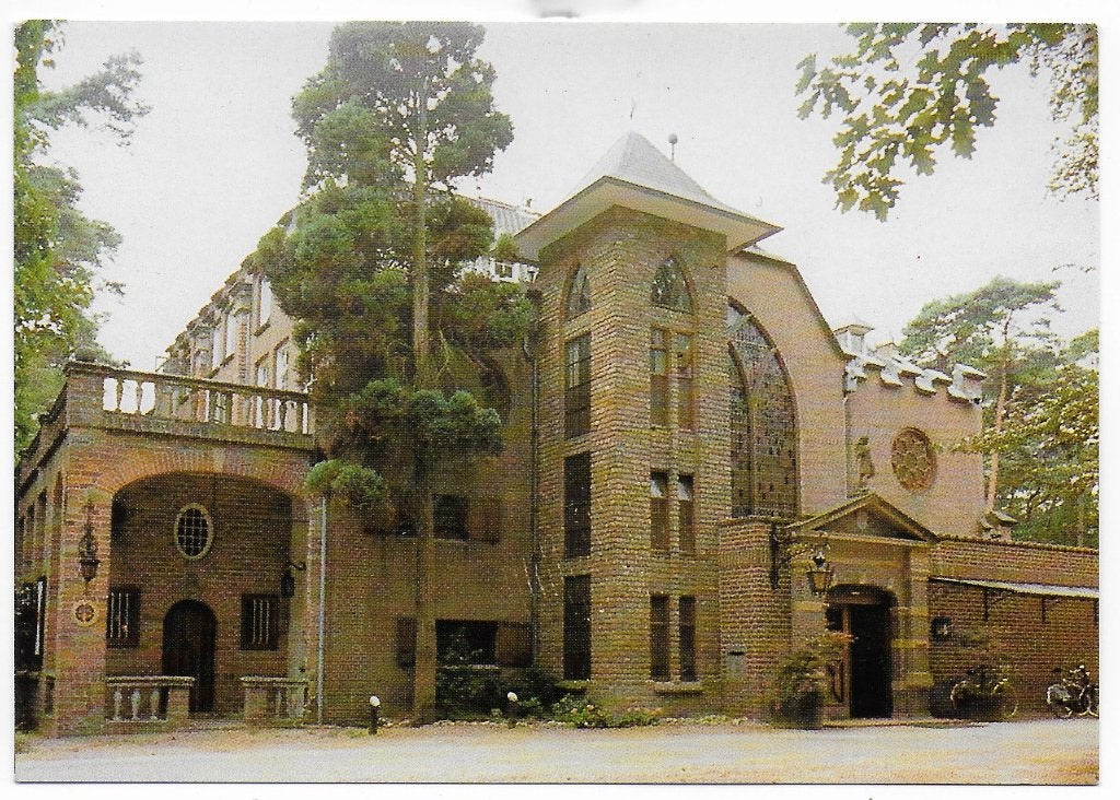 Zeist Hotel Kerckebosch ongelopen Ansichtkaart ( B4875 ), Ophalen of Verzenden, 1980 tot heden, Ongelopen, Utrecht