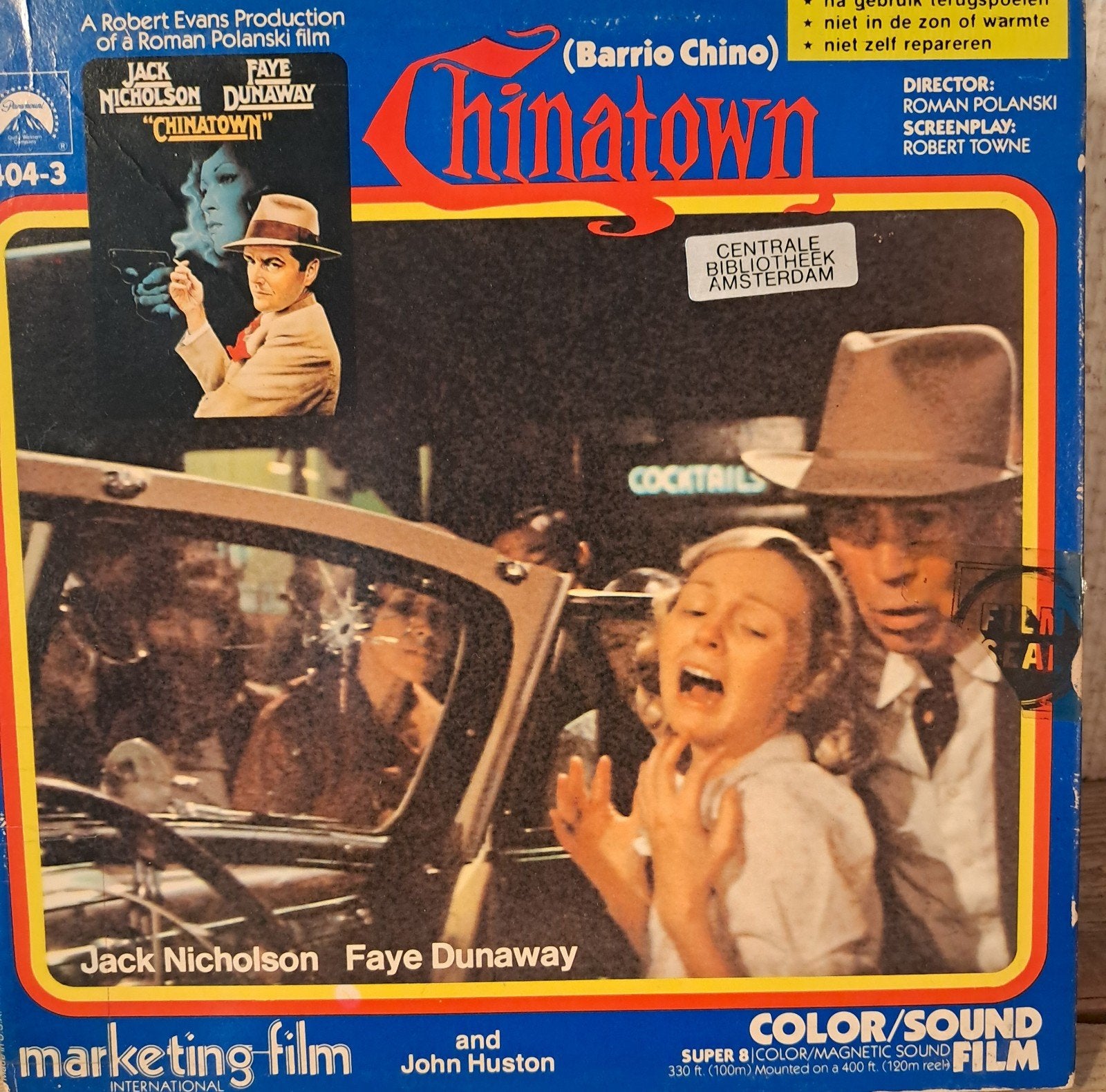 Chinatown 8mm Roman Polanski, Audio, Tv en Foto, Filmrollen, Ophalen of Verzenden, Recirc, @re, 1024cv