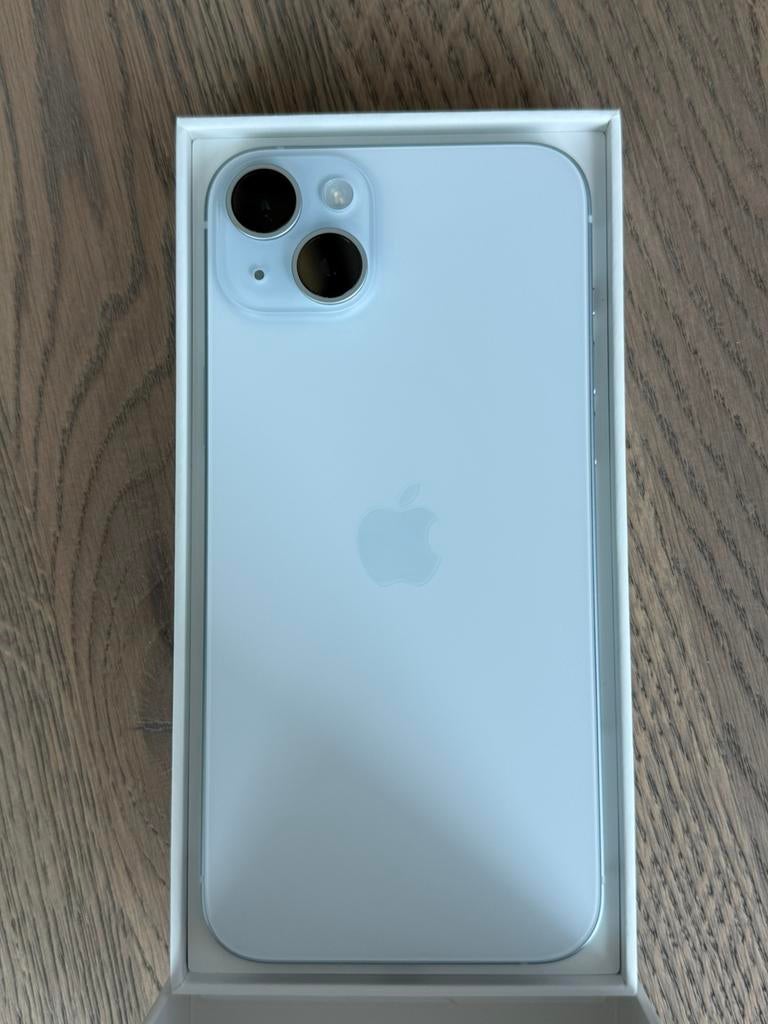 Apple IPhone 15 plus - Blue - 128 gb - batt 87%, Telecommunicatie, Mobiele telefoons | Apple iPhone, Ophalen, 128 GB, Blauw, Zo goed als nieuw