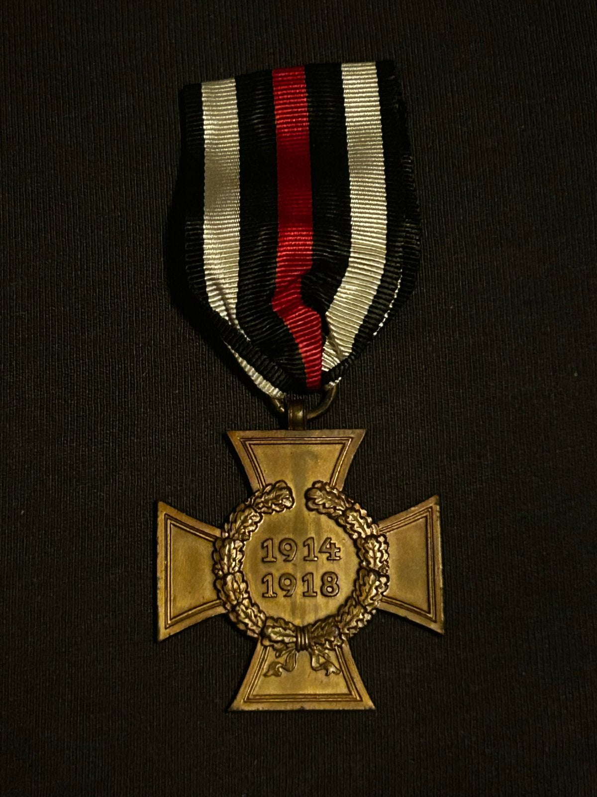 Hindenburg medaille ww1, Verzamelen, Ophalen of Verzenden, Overige soorten, Duitsland, Lintje, Medaille of Wings