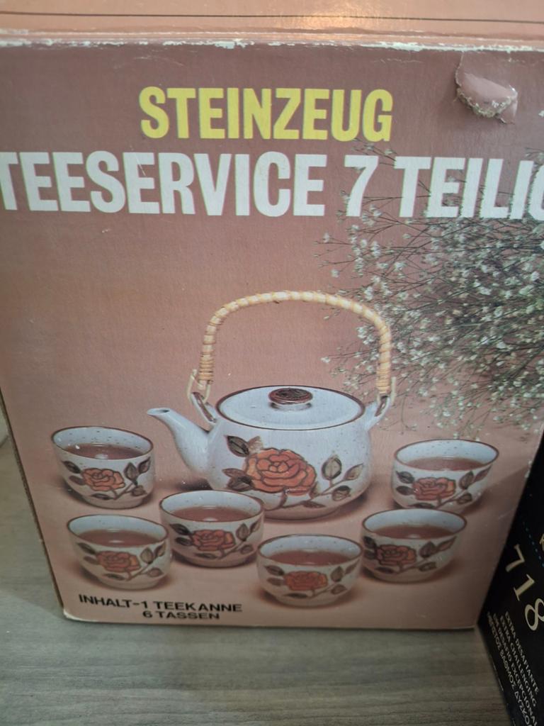 7 delig thee servies, Ophalen, Nieuw, Overige stijlen, Porselein
