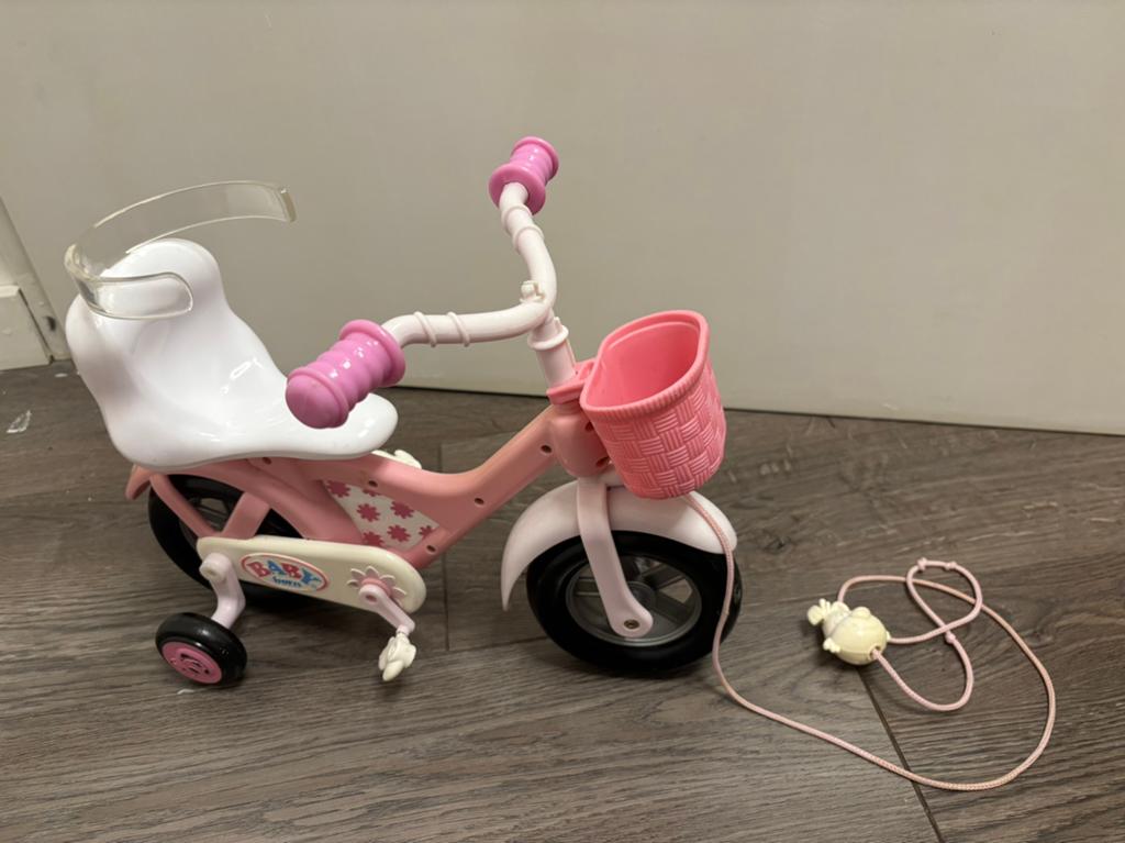 Babyborn fiets, Ophalen, Gebruikt, Babypop