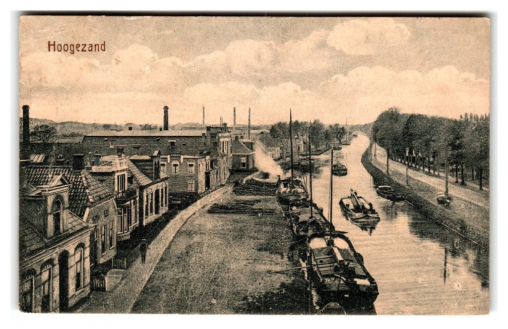 Hoogezand, Verzamelen, Verzenden, 1920 tot 1940, Gelopen, Groningen