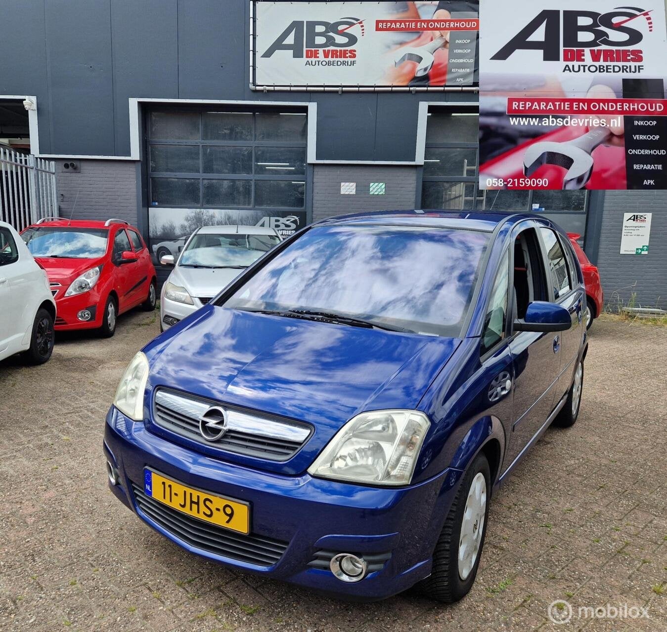 Opel Meriva 1.6-16V Cosmo AIRCO CR CONTR APK JULI 2027, Voorwielaandrijving, 15 km/l, Gebruikt, 4 cilinders