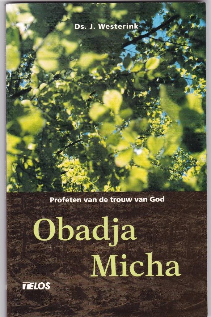 Westerink, Ds.J. – Obadja en Micha, profeten v d trouw v God, Ophalen of Verzenden, Gelezen, Westerink, Ds.J., Christendom | Protestants