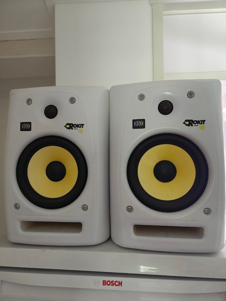 KRK Rokit 6 G2 actieve studiomonitoren (set), Audio, Tv en Foto, Luidsprekers, Studiomonitor, Inclusief kabels, Ophalen of Verzenden