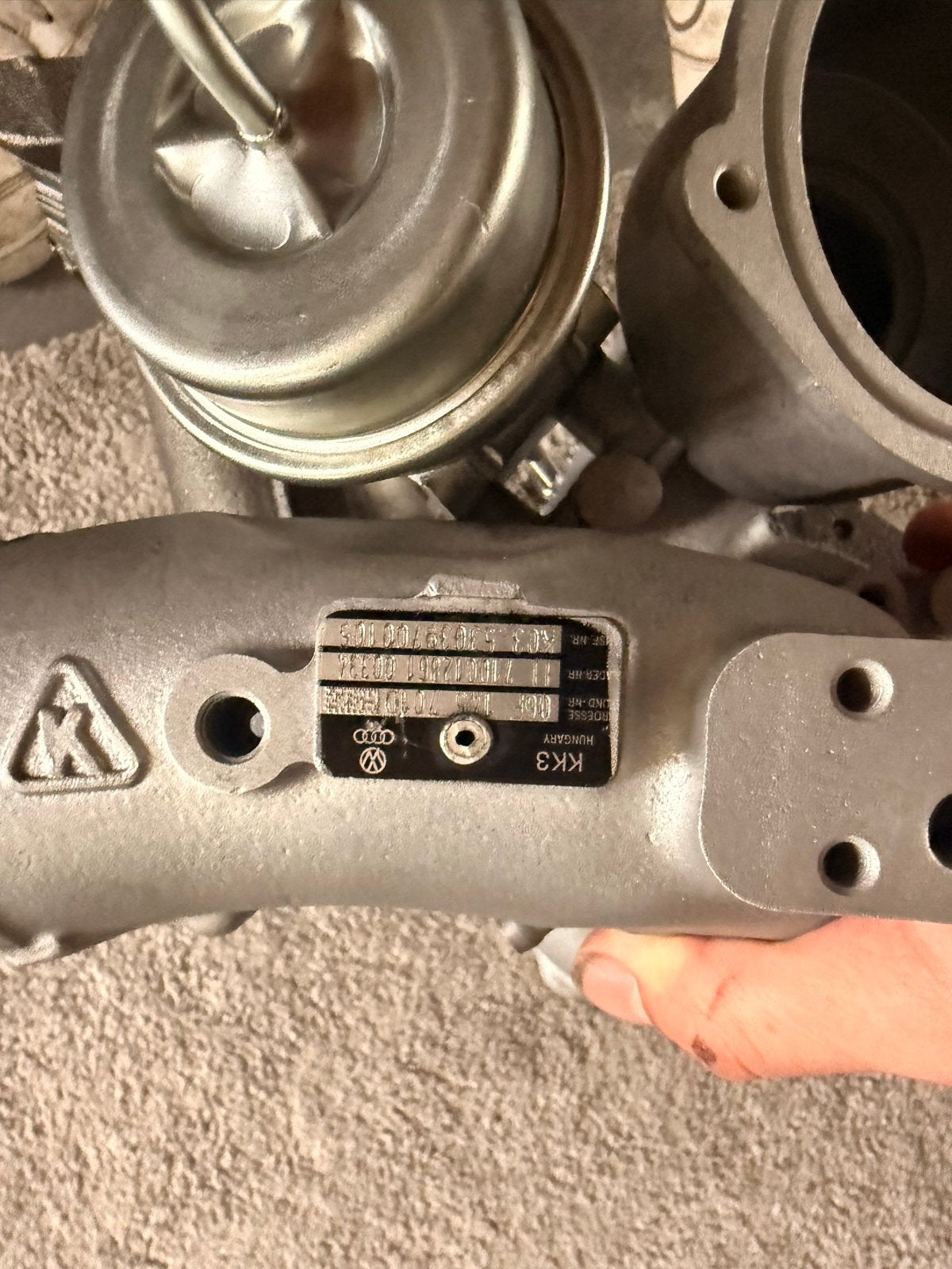 KK3/K03 Turbo Gereviseerd, Ophalen, Gereviseerd, Volkswagen