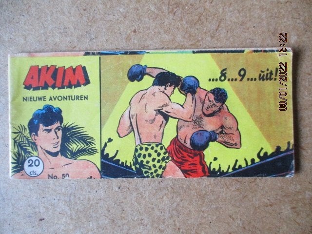 adv5433 akim 59, Boeken, Eén stripboek, Ophalen, Gelezen