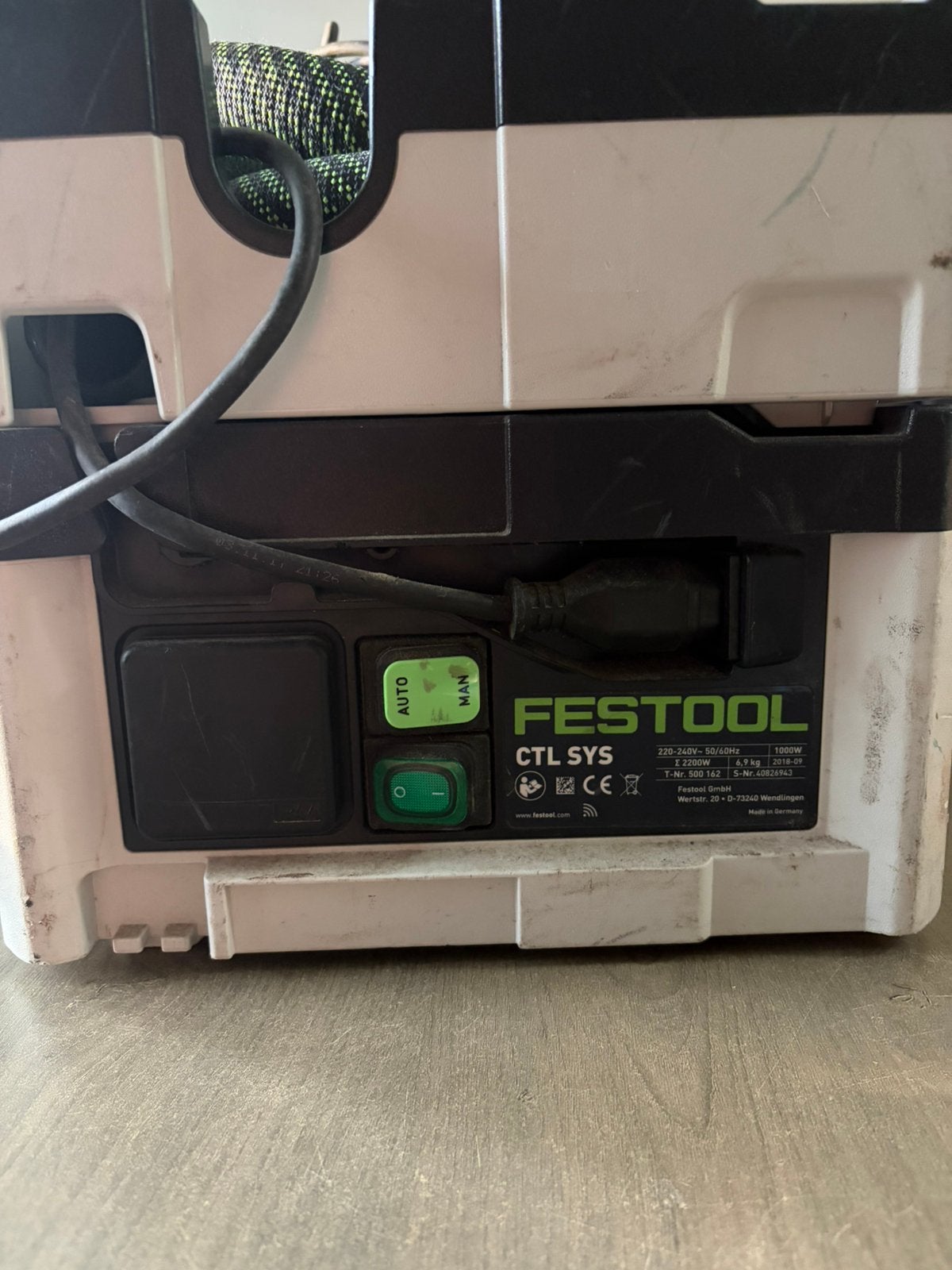 Festool stofzuiger gebruikt, Ophalen, Gebruikt, Overige typen