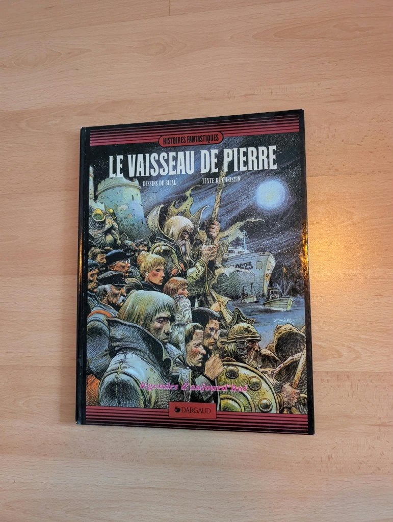 Le Vaisseau de Pierre, Gelezen, Eén stripboek, Christin, Bilal, Ophalen of Verzenden