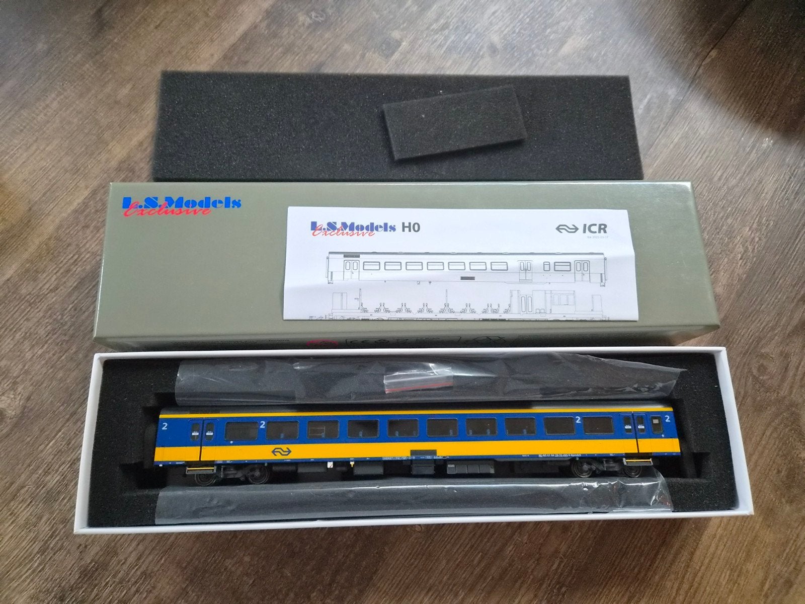 LS MODELS 44240 - NS, Overige merken, Gelijkstroom, Ophalen of Verzenden, NS