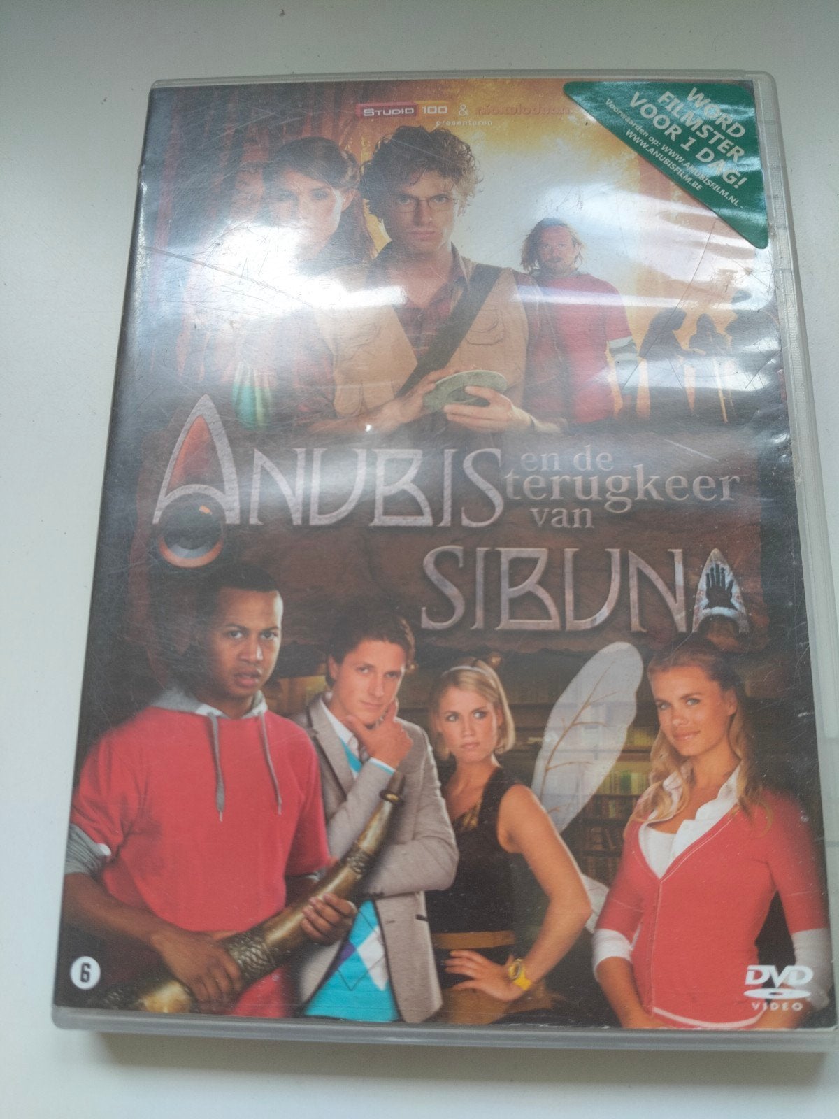 Het Huis Anubis en de Terugkeer van Sibuna DVD, Verzenden, Eerste persing, Nederlands, Zo goed als nieuw