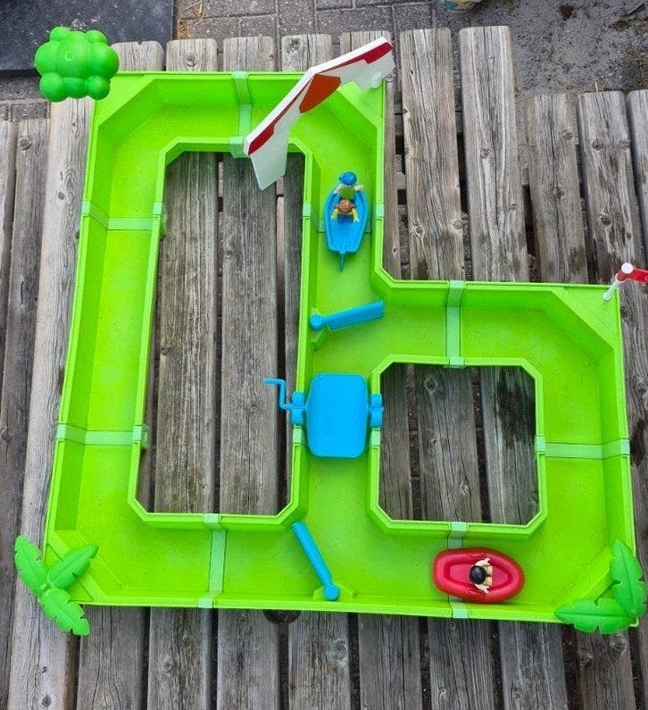 Waterbaan met accessoires, Ophalen, Gebruikt