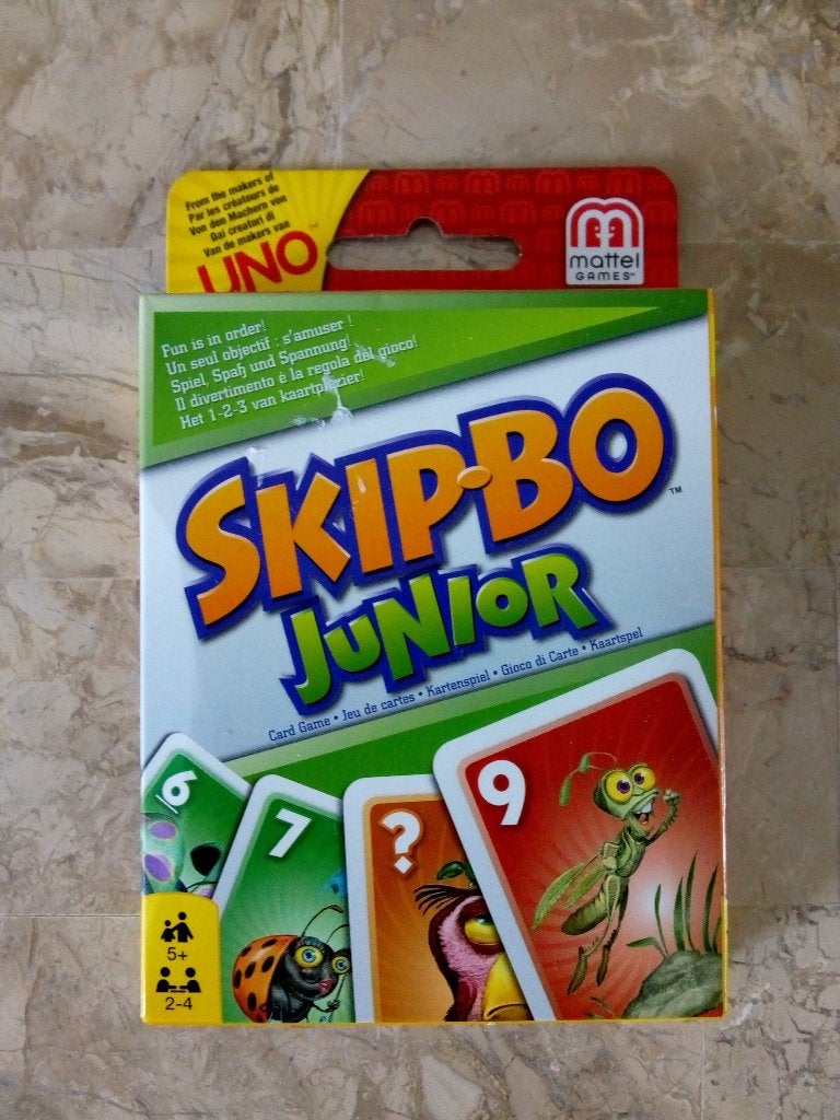 SkipBo junior, Hobby en Vrije tijd, Gezelschapsspellen | Kaartspellen, Ophalen, Zo goed als nieuw