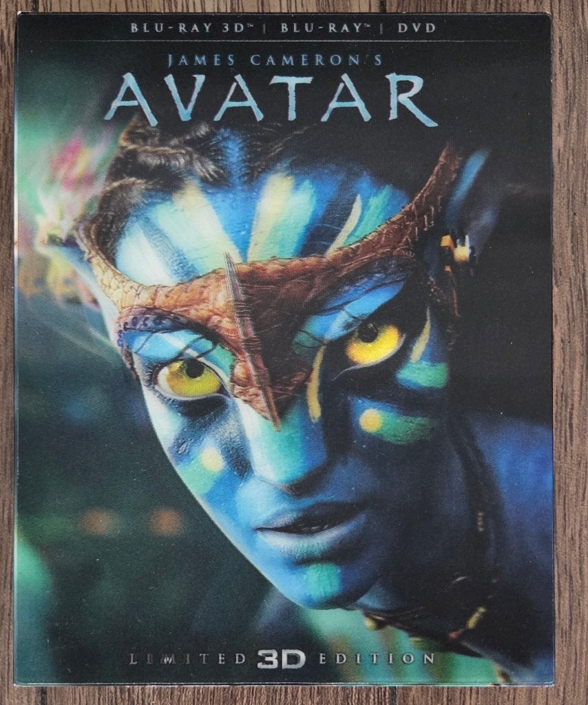 Avatar 3D Blu-ray + Blu-ray + DVD Limited 3D Edition, Film, Ophalen of Verzenden, Vanaf 12 jaar, Engels