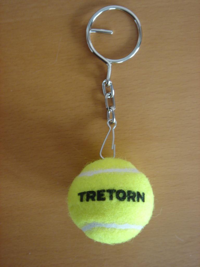 Sleutelhanger Treton tennisbal, Ophalen of Verzenden, Nieuw, Sport