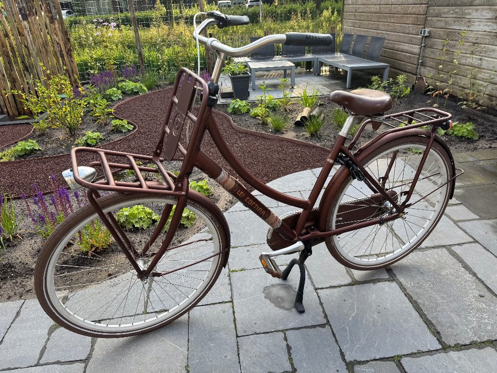 Cortina U4 meisjes/dames fiets 3 versnellingen 50cm, Terugtraprem, Gebruikt, Versnellingen, 50 tot 53 cm