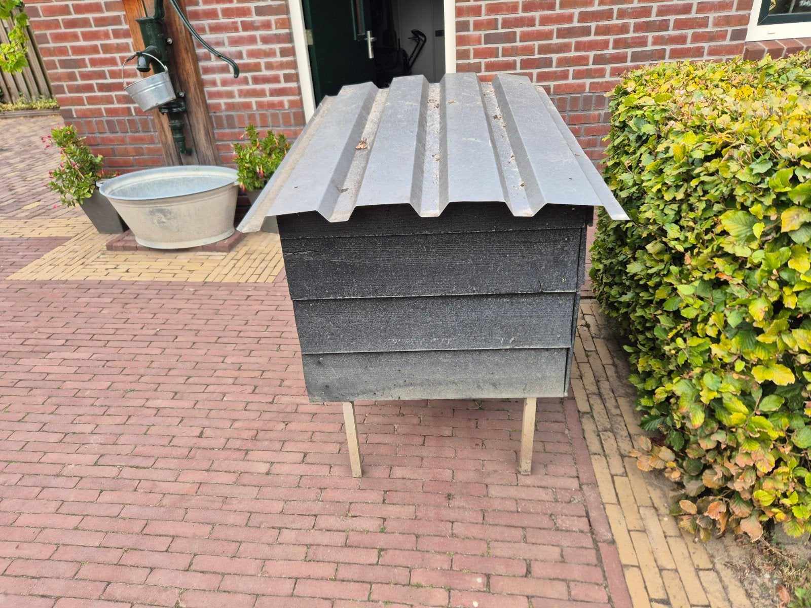 gratis af te halen, hokje/overkapping, Dieren en Toebehoren, Ophalen, Gebruikt, Kippenhok of Kippenren