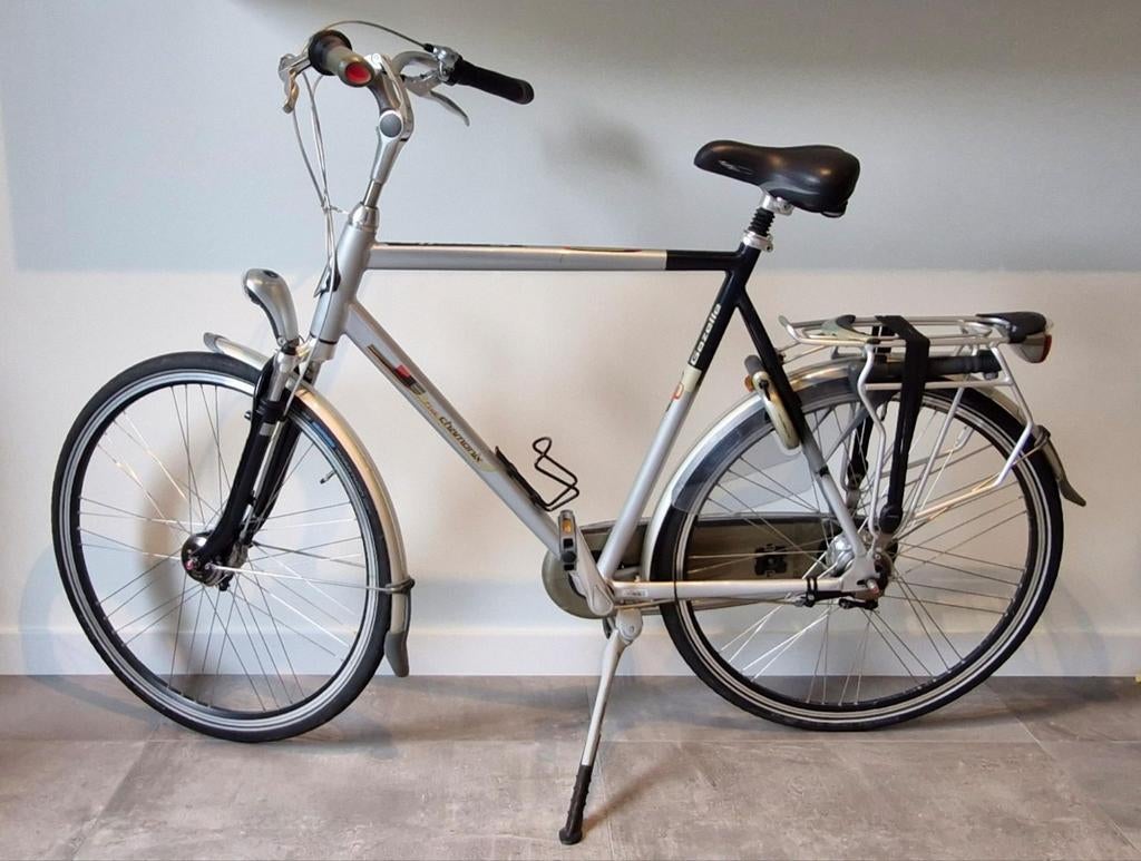 Gazelle Chamonix Plus herenfiets, Fietsen en Brommers, Fietsen | Heren | Herenfietsen, Ophalen, Gebruikt, Versnellingen, 65 cm of meer