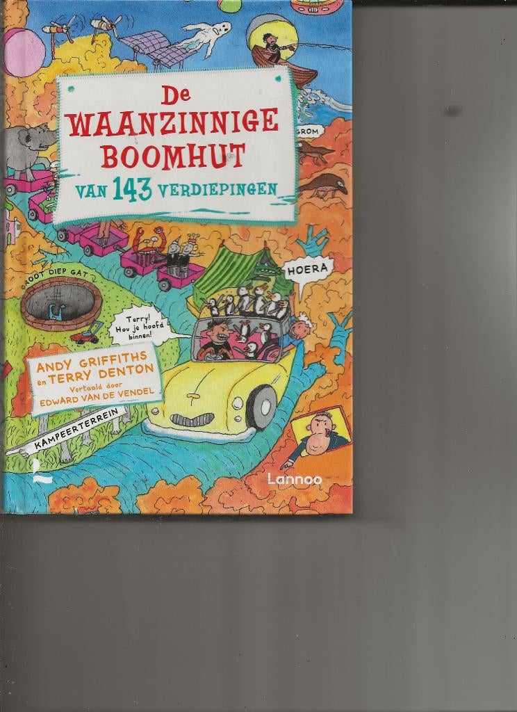 9 boeken van DE WAANZINNIGE BOOMHUT1-2-3-4-5-6-7-8-11, Verzenden, Zo goed als nieuw
